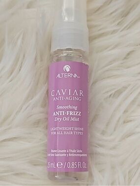 Alterna Caviar Anti-Aging Smoothing Anti-Frizz Dry Oil Mist Trial Size NEW